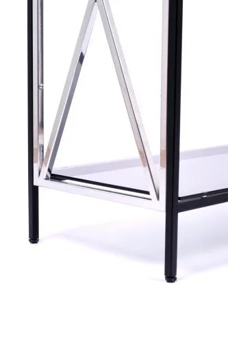 Консольный стол 1033-CB_S grey черный муар, серебряный AllConsoles 80x35x80 фото 7