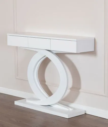 Консоль Cloe 660 Blanco mate Disemobel 85*28*114 см