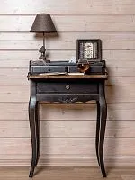 Бюро малое ST9120 Provence Belveder 91*42*62 см, орех / черный