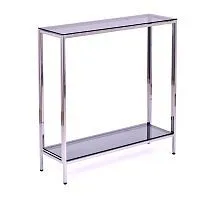 Консольный стол 1084-CS grey серебряный AllConsoles 80x25x80