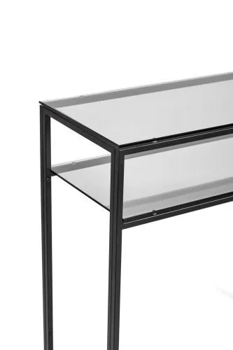 Консольный стол 1041-CB grey черный муар AllConsoles 100x35x80 фото 4