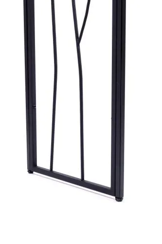 Консольный стол 1123-CB clear черный муар AllConsoles 80x35x80 фото 2