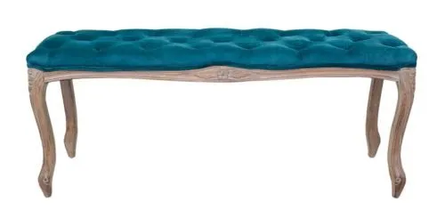 Оттоманка KINA NARROW BLUE 46*36*110 см, голубой