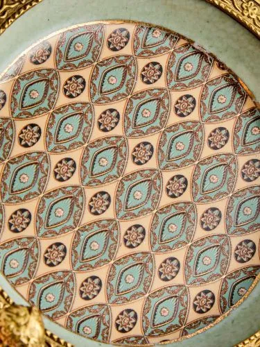 Блюдо на ангелах 14x14x5см фото 8