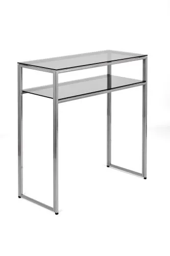 Консольный стол 1043-CS grey серебряный AllConsoles 80x35x80 фото 2