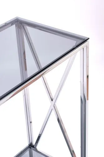 Консольный стол 1031-CS grey серебряный AllConsoles 100x35x80 фото 8
