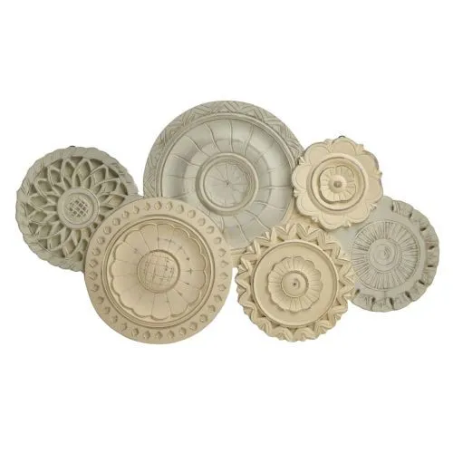 Декор настенный CIRCLES из дерева 74*3*47 см