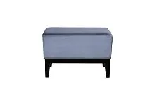 Банкетка Стелла(Stella) 60 прямоугольная синяя Velv-Sin 60*38*40см
