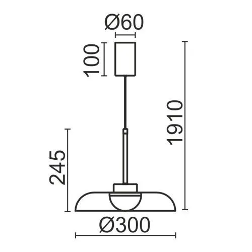 Подвесной светильник Freya FR5602PL-L5W1 фото 18