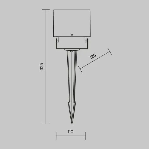 Ландшафтный светильник Outdoor O309FL-L18B3K фото 2