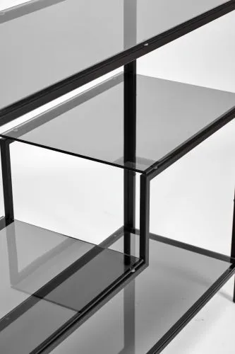 Консольный стол 1011-CB grey черный муар AllConsoles 100x35x80 фото 5