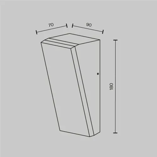 Уличный настенный светильник Outdoor O436WL-L10GF3K1 фото 14