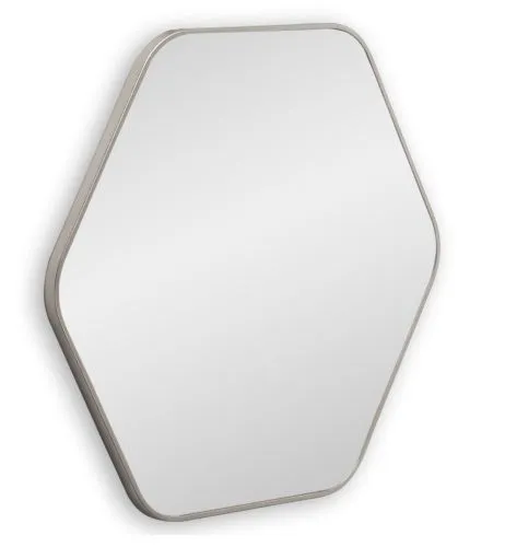 Hexagon M Silver Зеркало в тонкой раме Smal фото 2