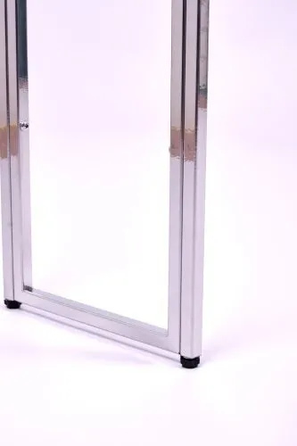 Консольный стол 1042-CS clear серебряный AllConsoles 100x25x80 фото 7
