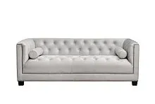 Диван Санремо(Sanremo) трехмест. велюр св.серый Colt030 201*86*74см