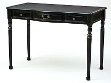 Стол письменный Marcel & Chateau из массива H2716 чёрный, 110х60х77 см