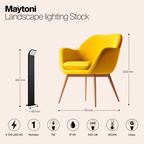 Ландшафтный светильник Outdoor O446FL-L7GF3K фото 12