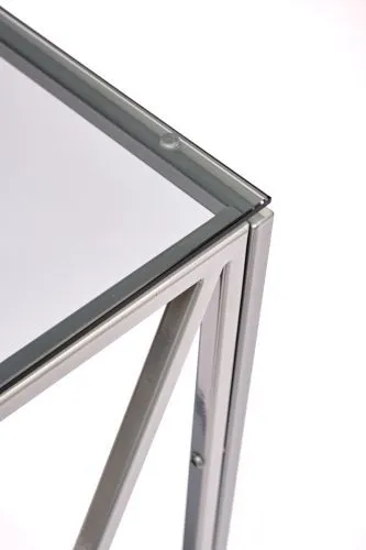 Консольный стол 1031-CS grey серебряный AllConsoles 100x35x80 фото 2