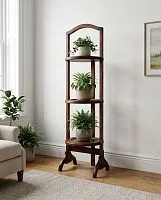 Этажерка складная из массива RRF-M (орех) 27х25х90 см					