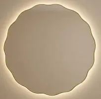 Fancy M LED Gold Зеркало в раме с подсветкой