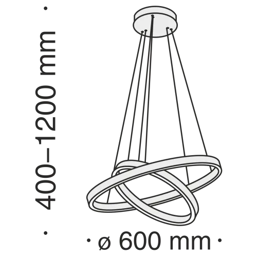 Подвесной светильник Maytoni MOD058PL-L55W4K фото 7