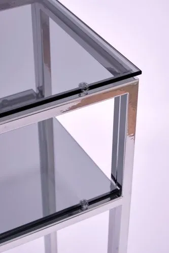 Консольный стол 1042-CS grey серебряный AllConsoles 100x25x80 фото 5