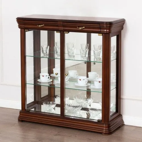 Витрина низкая 39 Nogal Claro IDC 97 × 35 × 94 см