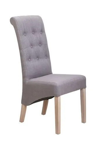 Обеденный стул мягкий Layton dark gray