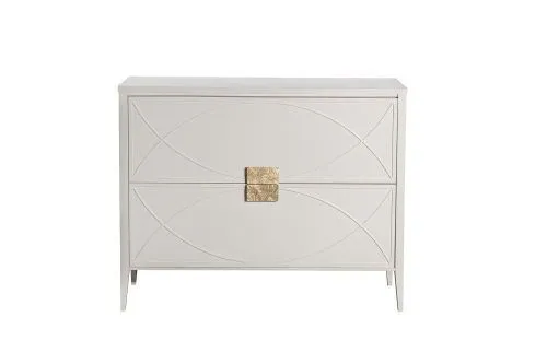 151SV-000012 Комод бежевый 2 ящика 100*80*40см