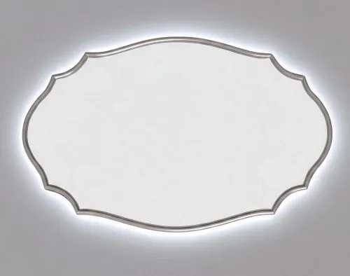 Antika Oval LED Silver Зеркало в раме с подсветкой фото 2