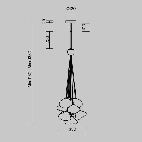 Подвесной светильник Freya FR5488PL-10CH фото 7