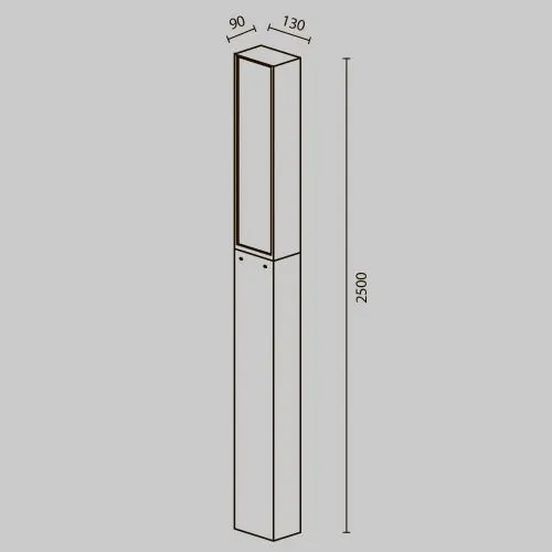 Садово-парковый светильник Outdoor O470FL-L40GF3K фото 12
