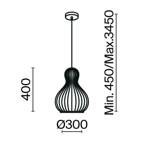 Подвесной светильник Maytoni MOD192PL-01W1 фото 2