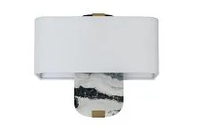 185HM-04259 Бра плафон белый 36*13*h.32 см