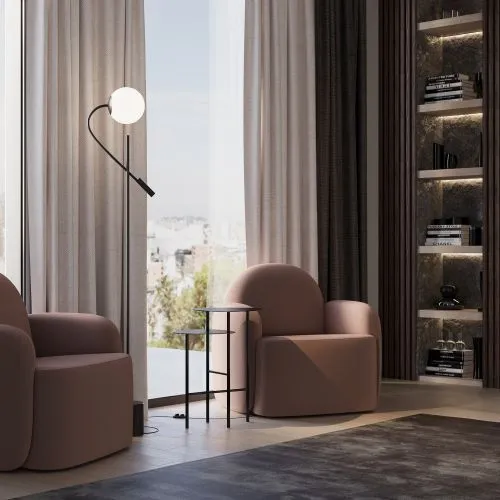 Напольный светильник (торшер) Maytoni MOD230FL-01B фото 10