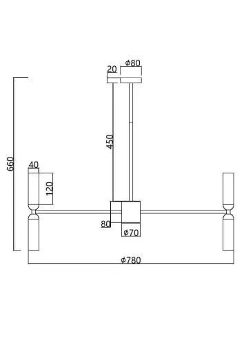 Подвесной светильник Maytoni MOD177PL-16G фото 12