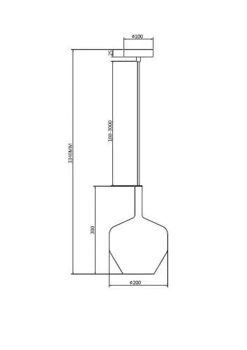 Подвесной светильник Maytoni MOD271PL-01B6 фото 6