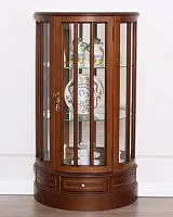Витрина полукруглая ref.7 IDC Nogal Claro Португалия 106*29*60 см