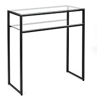 Консольный стол 1043-CB clear черный муар AllConsoles 80x35x80