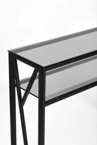 Консольный стол 1094-CB grey черный муар AllConsoles 80x25x80 фото 3