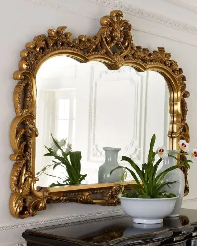 Зеркало настенное в раме “Жаклин” Antique Gold/28