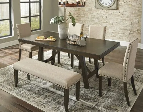 Стул с мягкой обивкой Rokane D397-02, Ashley Furniture фото 3
