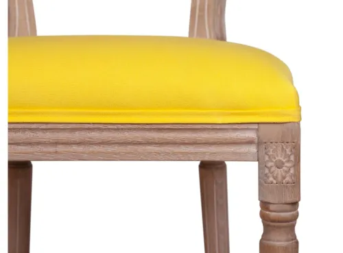 Стул медальон Volker Oak Yellow 104*60*51 см фото 7
