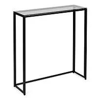 Консольный стол 1074-CB grey черный муар AllConsoles 80x25x80