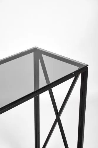 Консольный стол 1033-CB grey черный муар AllConsoles 80x35x80 фото 2