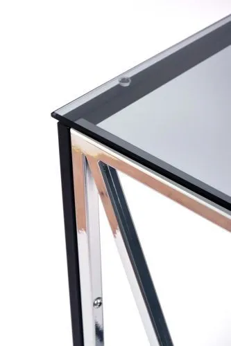 Консольный стол 1031-CB_S grey черный муар, серебряный AllConsoles 100x35x80 фото 5