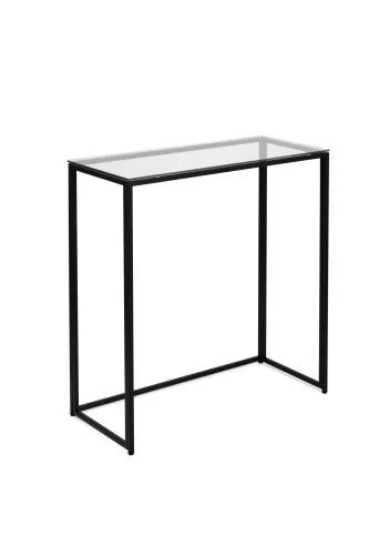 Консольный стол 1073-CB grey черный муар AllConsoles 80x35x80 фото 2