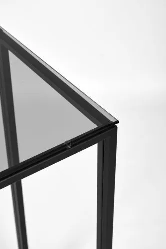 Консольный стол 1074-CB grey черный муар AllConsoles 80x25x80 фото 7