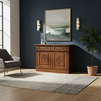 Буфет из массива SBWB-M орех, 135х52х90 см