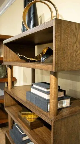 H683-17 Austanny этажерка / стеллаж книжный, ASHLEY 156*43*101 см фото 7